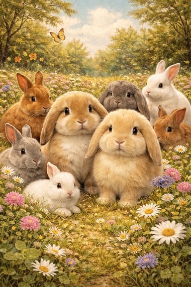 Täällä esittäytyvät suloiset miniluppakorvakanit Mamik & Shayan. 🐰in profiilikuva
