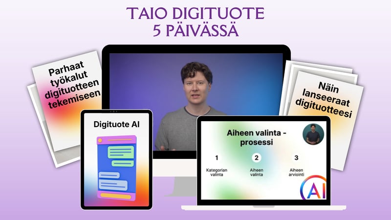 Taio digituote 5 päivässä